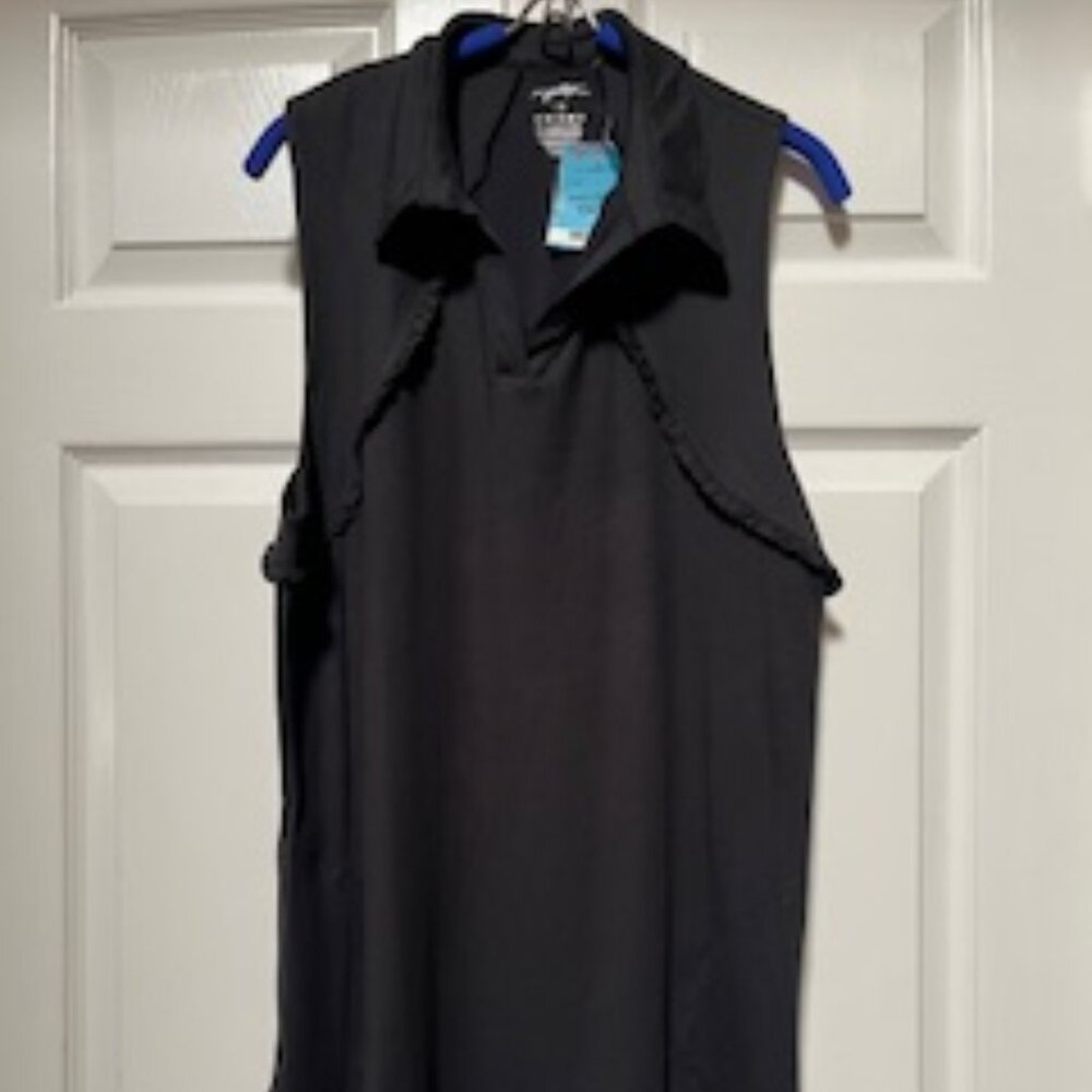 NWT - X by Gottex Active Tank Dress - Black